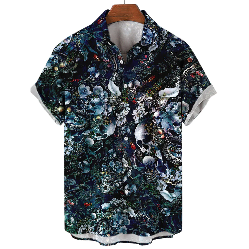 Aloha Skull T-Shirt - Image 4