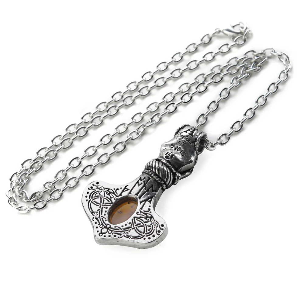 Amber Thorhammer Pendant - Image 3