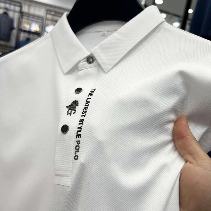 Apollo Classical Muscle Fit Wrinkle-Free Polo Shirt - Image 4
