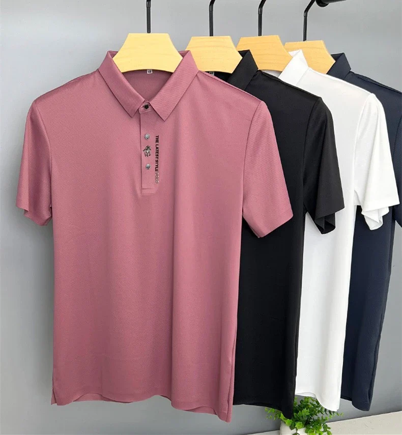 Apollo Classical Muscle Fit Wrinkle-Free Polo Shirt - Image 5