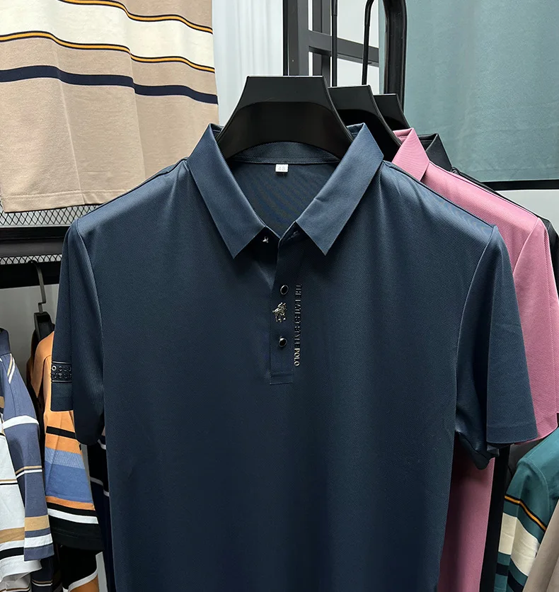 Apollo Classical Muscle Fit Wrinkle-Free Polo Shirt - Image 6