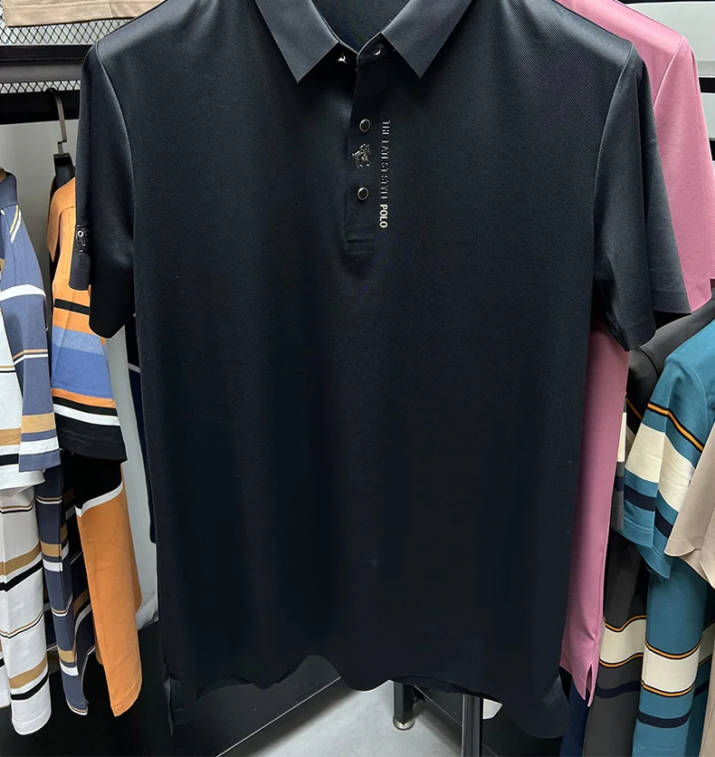 Apollo Classical Muscle Fit Wrinkle-Free Polo Shirt - Image 7