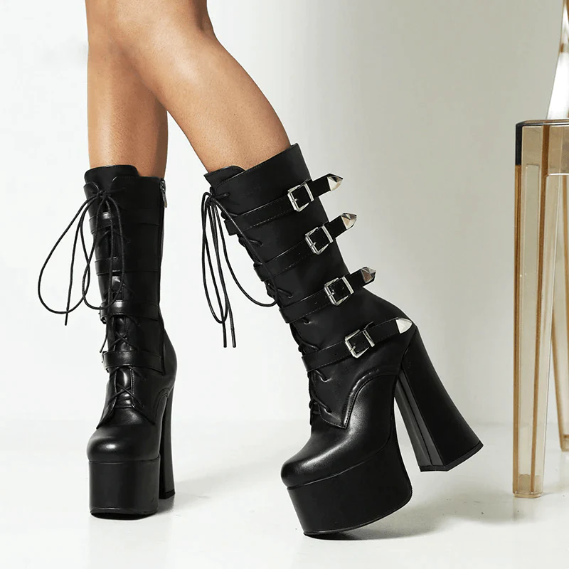 Bad Days Platform Boots - Image 4