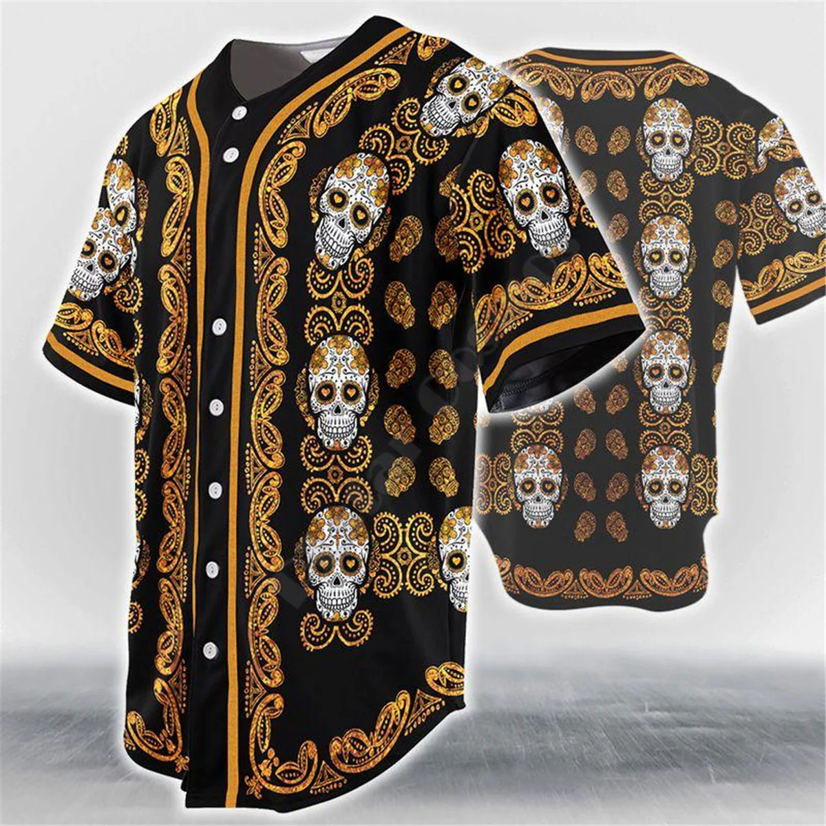 Baseball Skull Jersey - Image 3