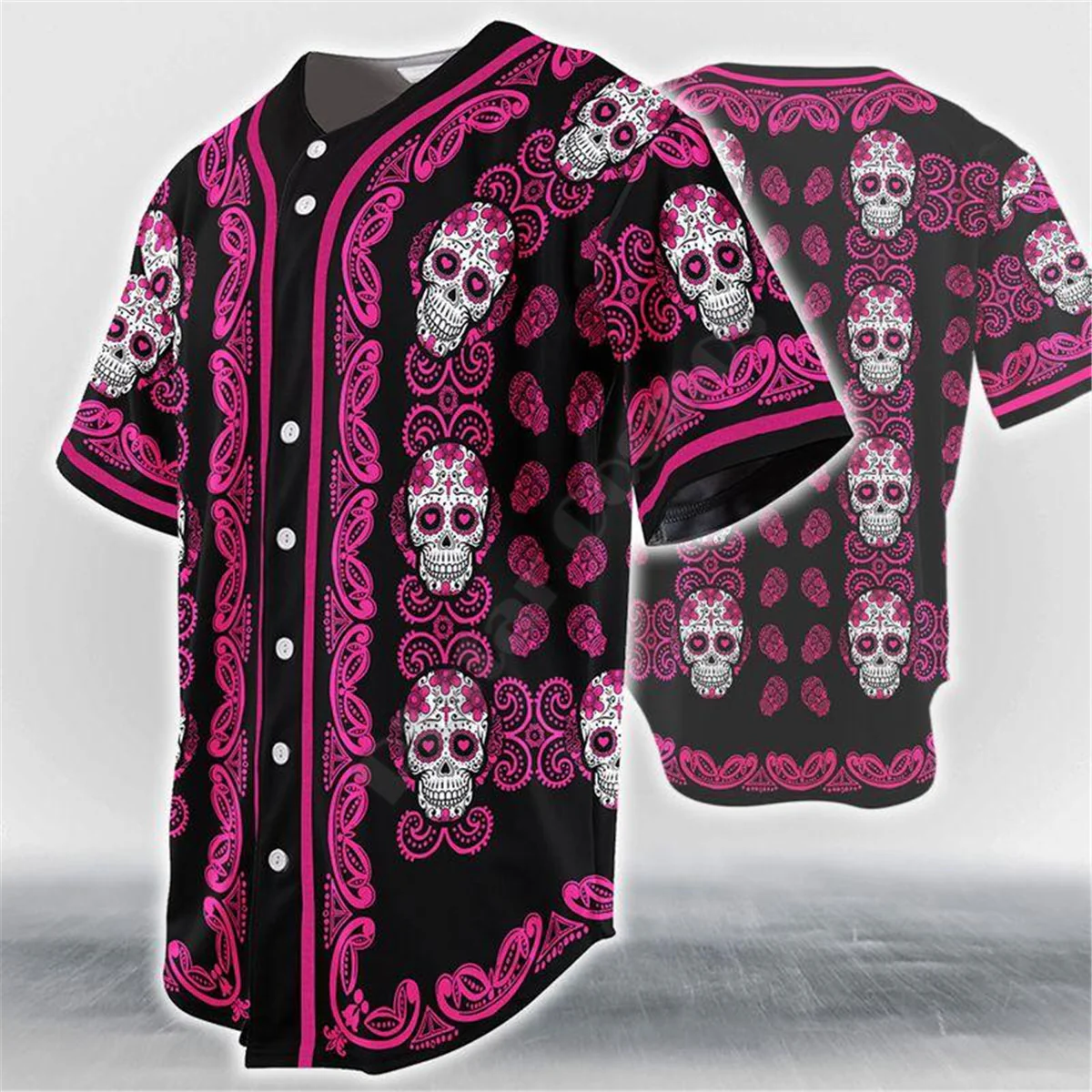 Baseball Skull Jersey - Image 4