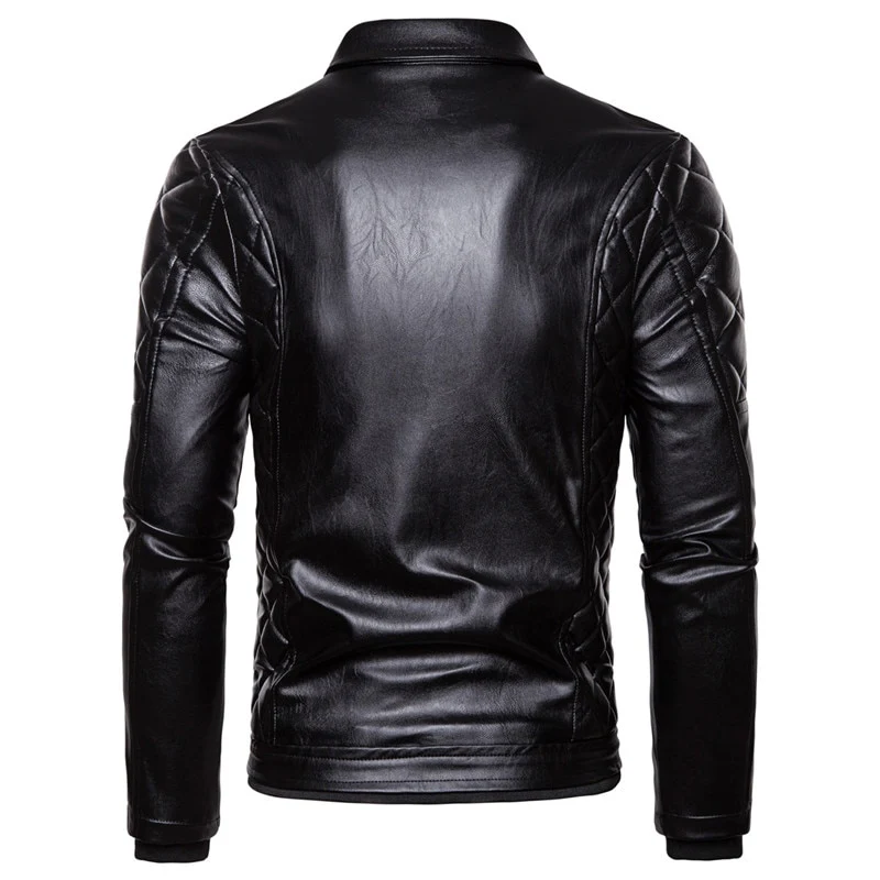 Biker Leather Jacket - Image 2