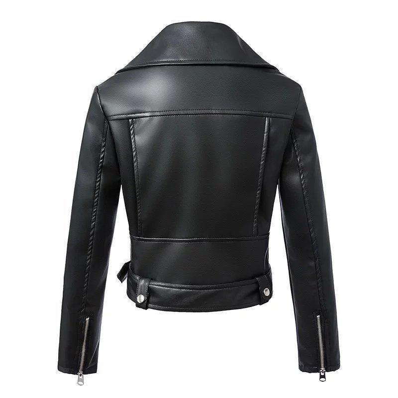 Black Leather Jacket - Image 2