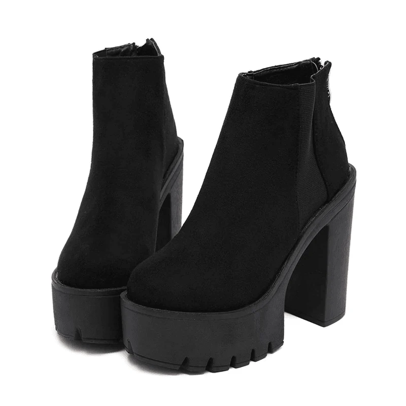 Black Magic High Heels