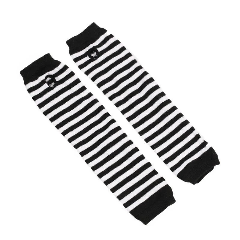Black & White Elbow Gloves - Image 2