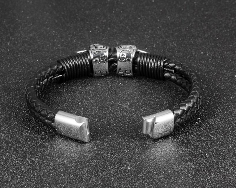 Braided Skull Bracelet - Image 4