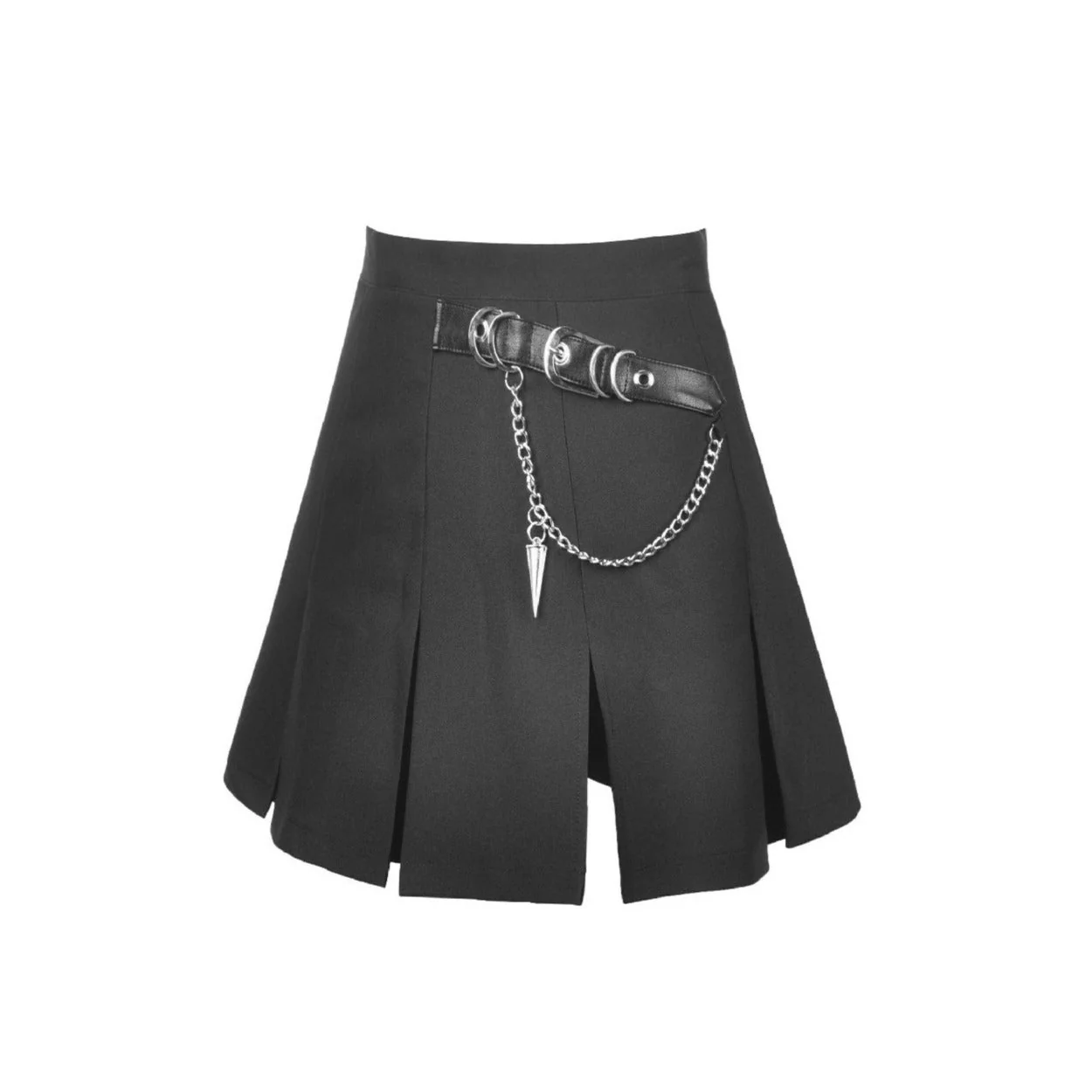 Buckled Chain Mini Skirt - Image 2