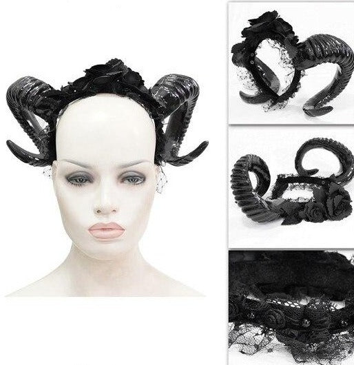 Dark Rose Headpiece - Image 6
