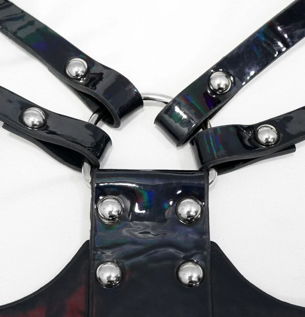 Deluxe Patent Harness Belt - Image 9