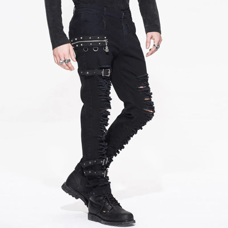 Distressor Cargo Pants - Image 3