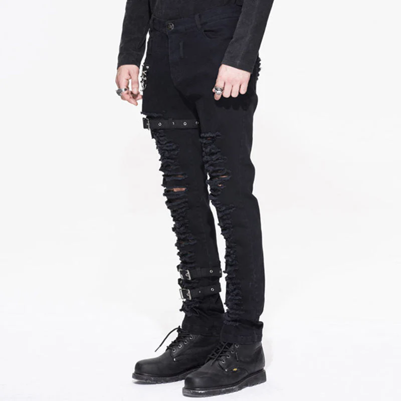 Distressor Cargo Pants - Image 4