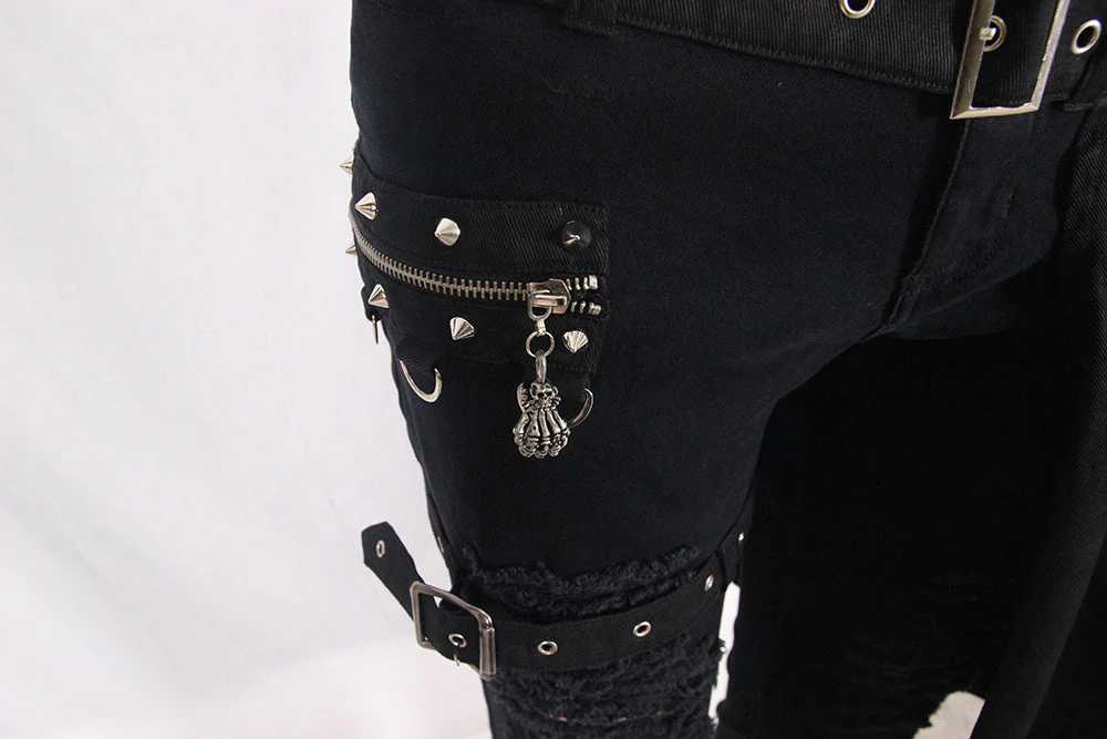 Distressor Cargo Pants - Image 6