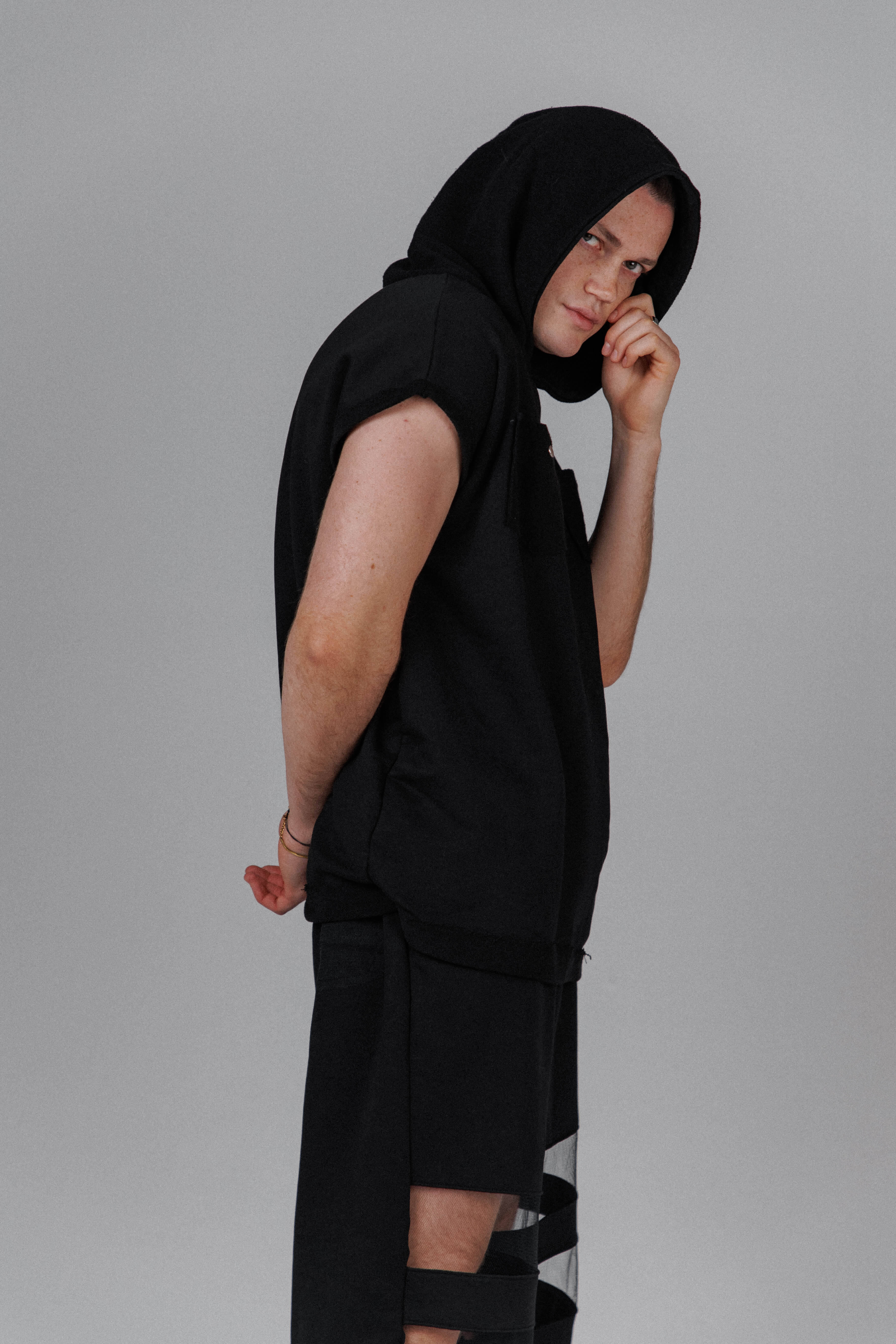 Eclipse Men’s Hooded Tank Set - Image 4