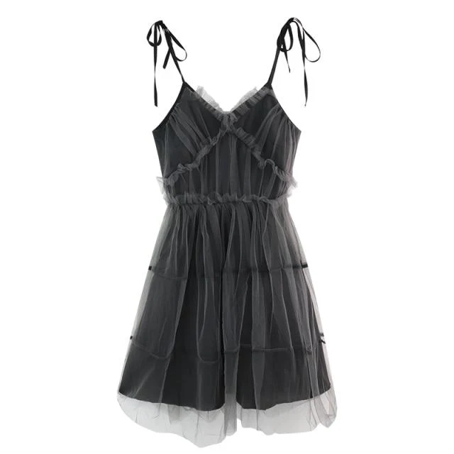 Emo Mesh Dress