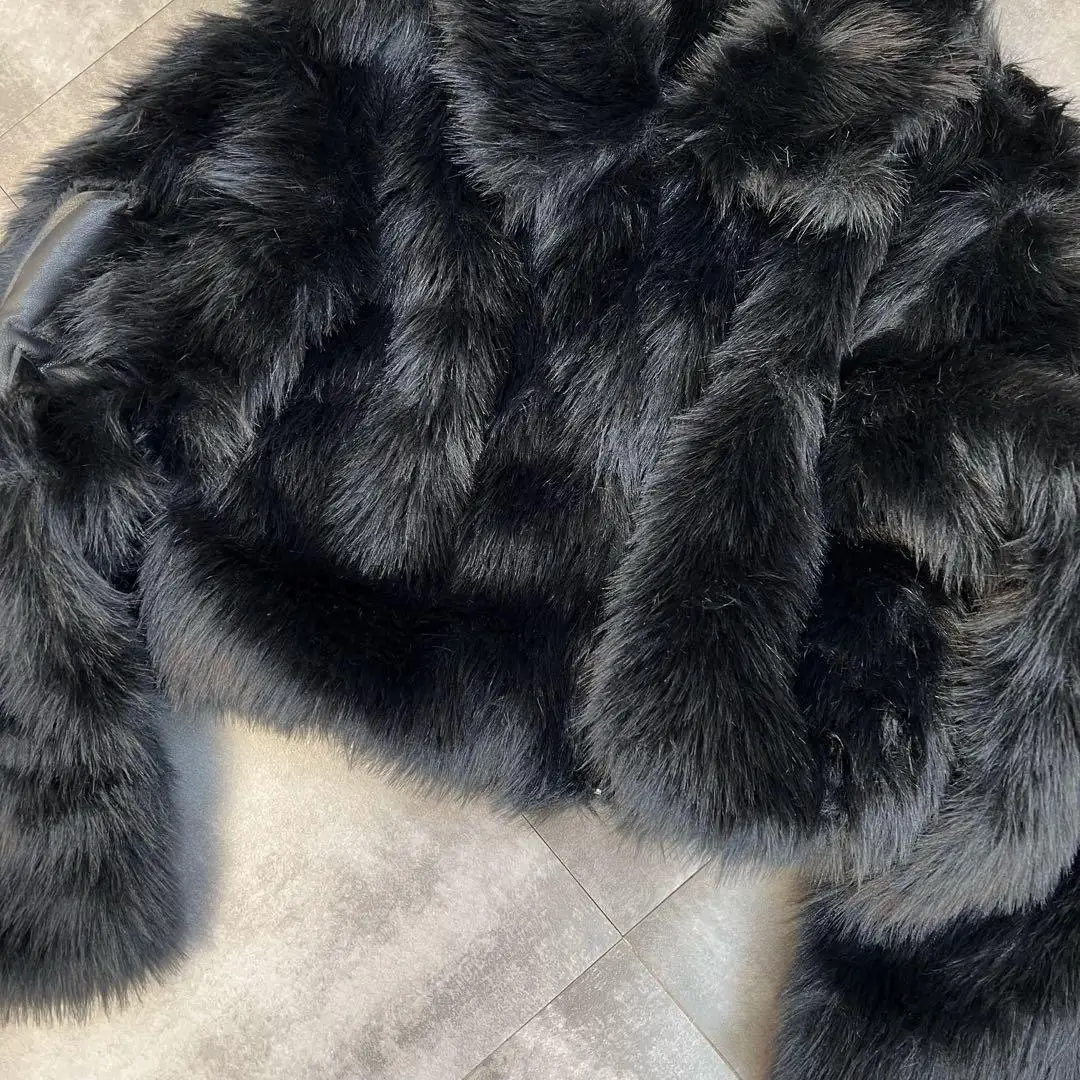 Faux Fur Coat - Image 2