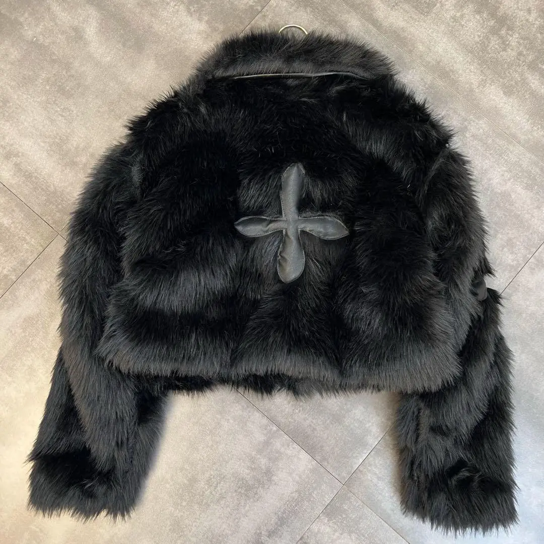 Faux Fur Coat - Image 3