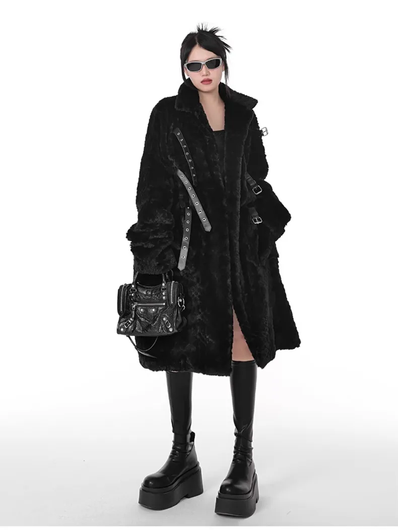Faux Fur Coat - Image 3