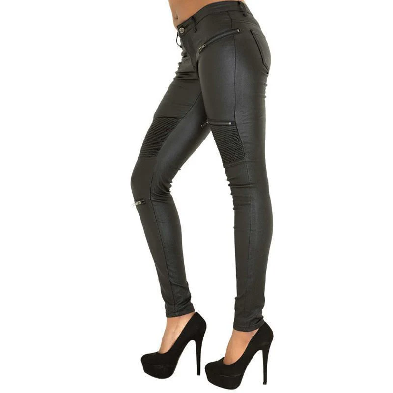 Faux Leather Pants - Image 2
