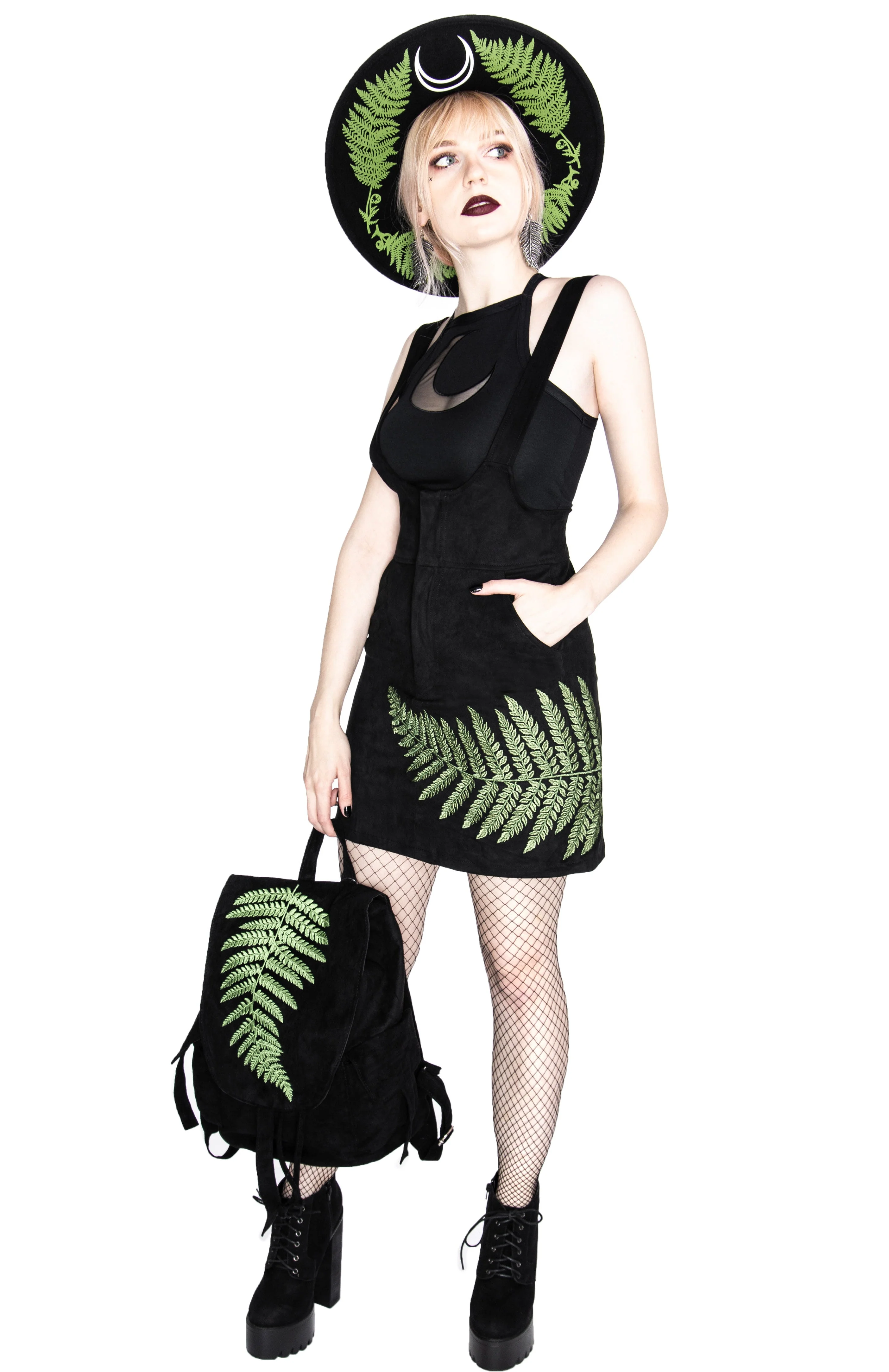 Fern Pinafore Dress - Image 3