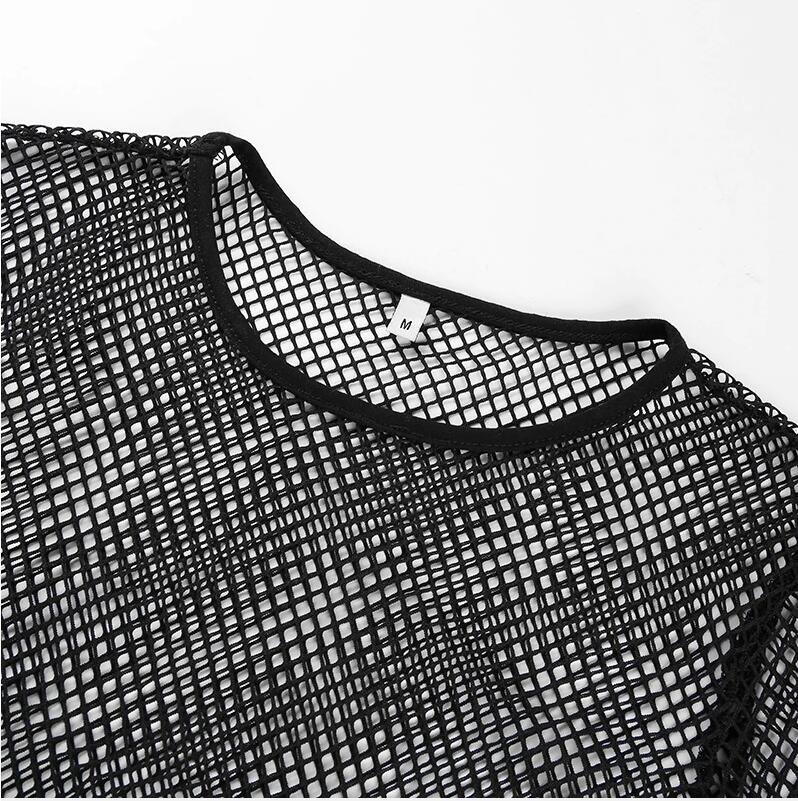 Fishnet Crop Top - Image 5