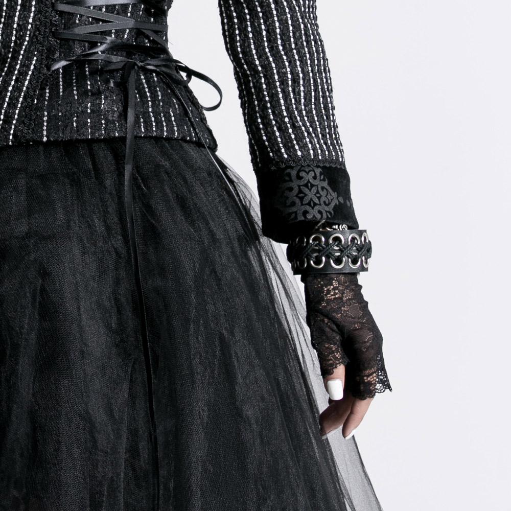 Lace Gothic Gloves - Image 5