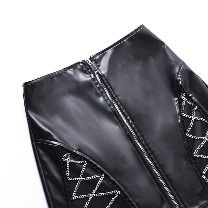 Gothic Mini Skirt - Image 5