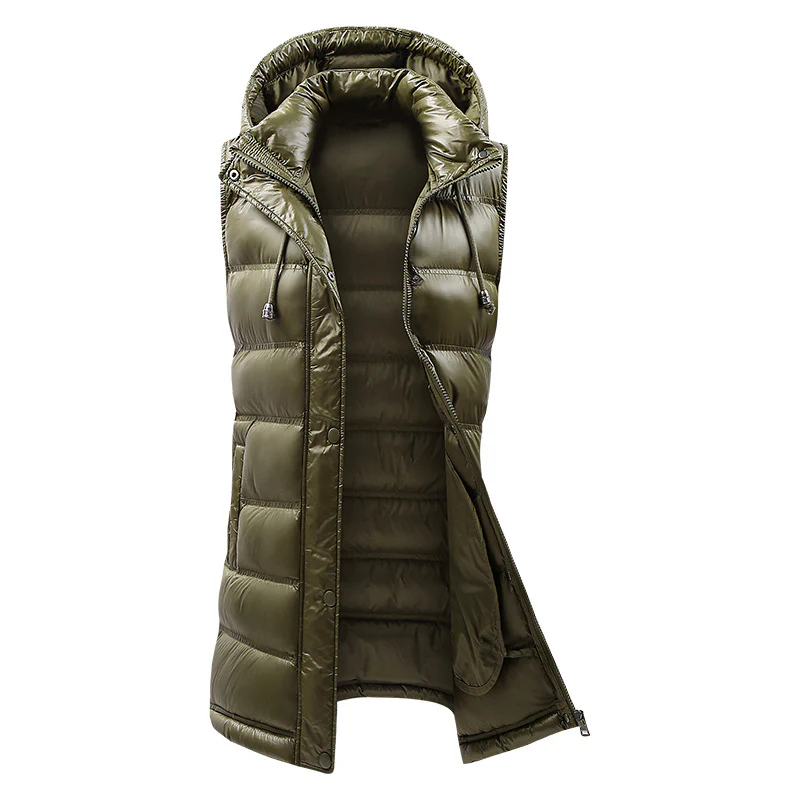 Casual Hooded Vest - Image 2
