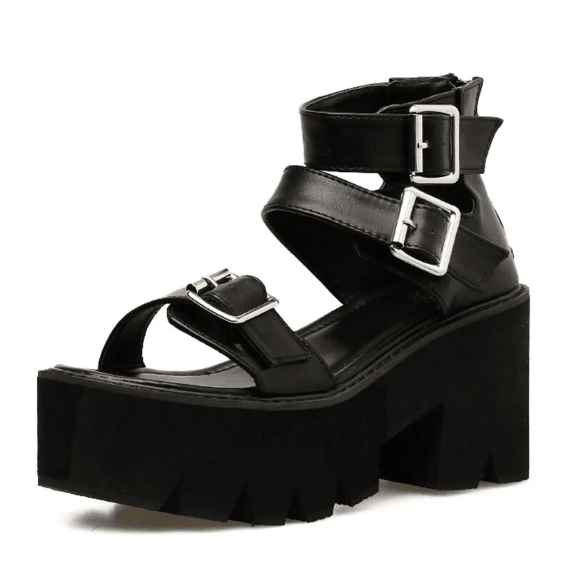 Classic Gothic Sandals - Image 2