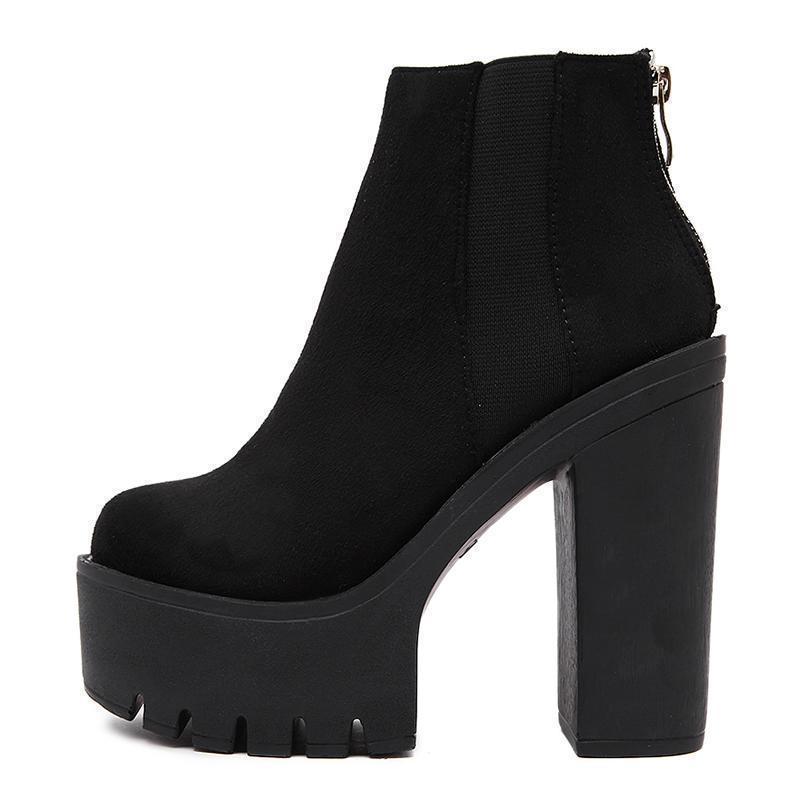 Gothic Ankle Boots - Image 2