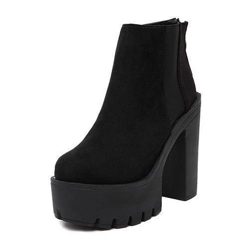 Gothic Ankle Boots - Image 3