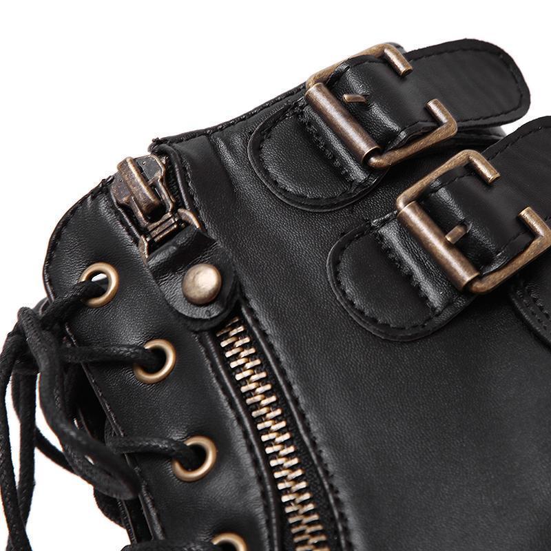 Gothic Ankle Boots - Image 4