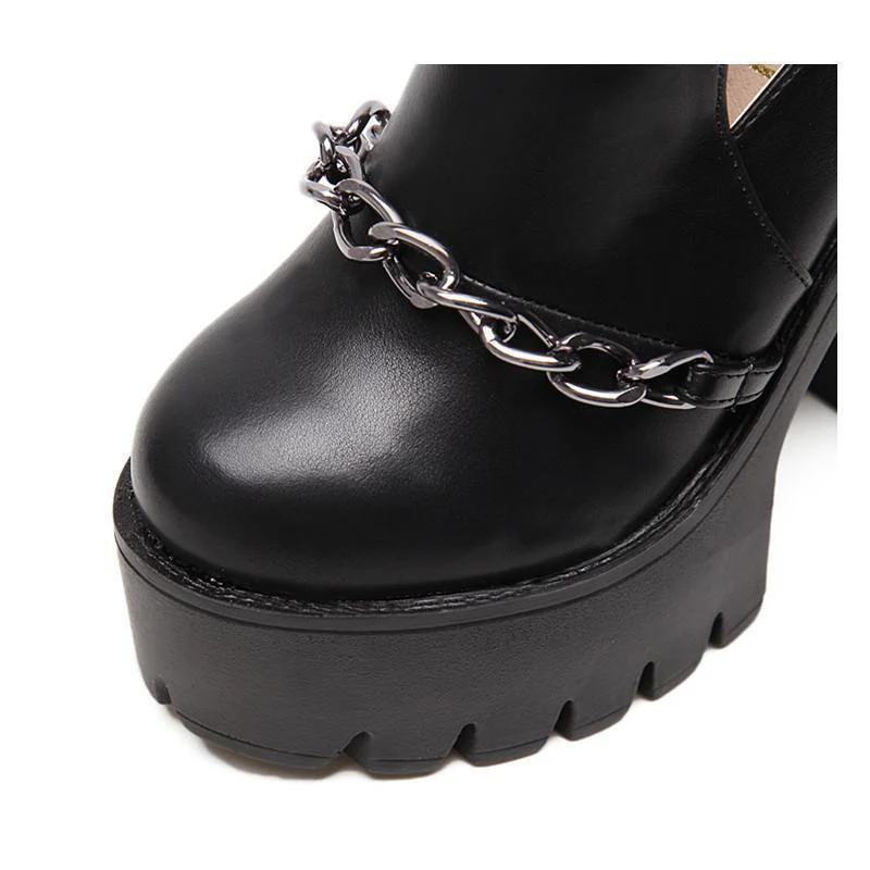 Gothic Ankle Boots - Image 5