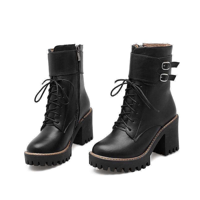 Gothic Ankle Boots - Image 3