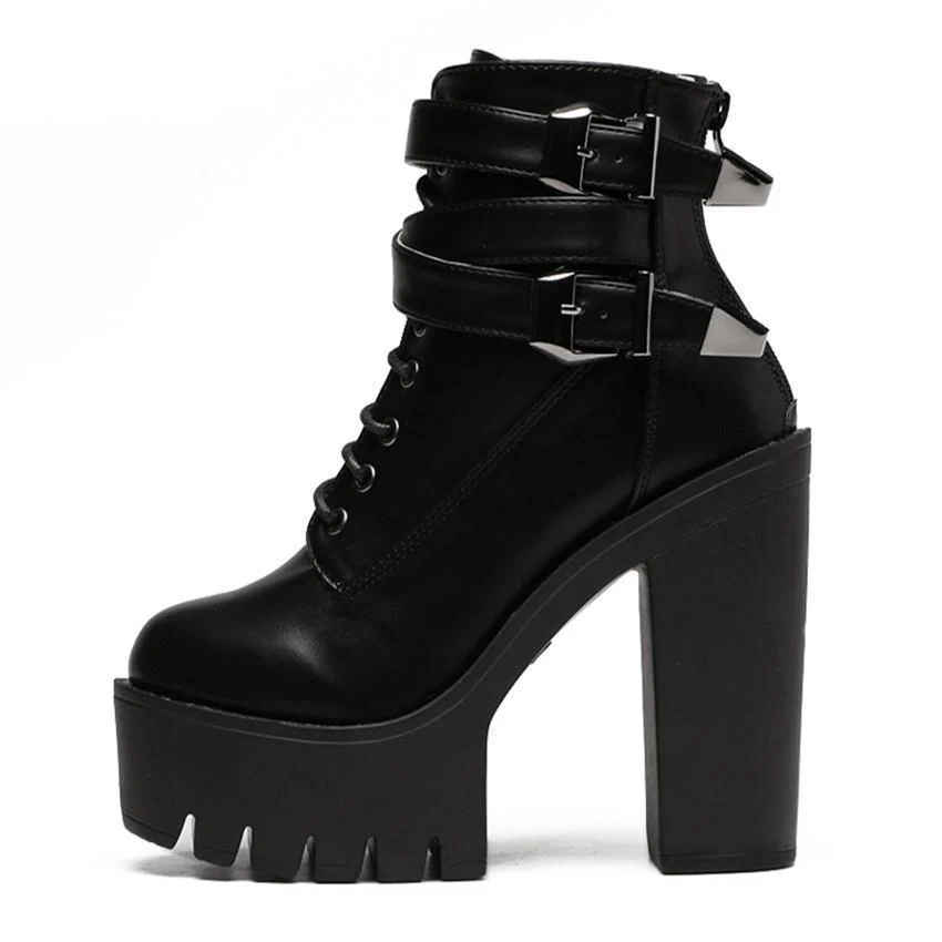 Gothic Ankle Shoes - Image 2