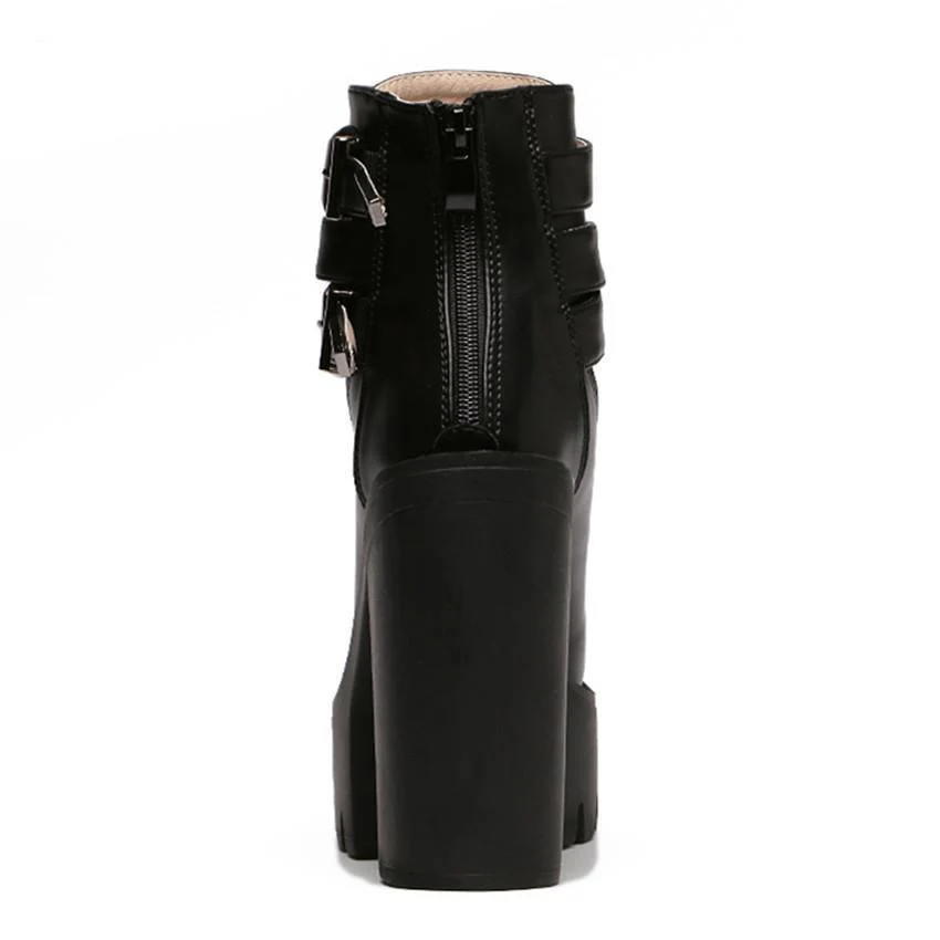 Gothic Ankle Shoes - Image 3