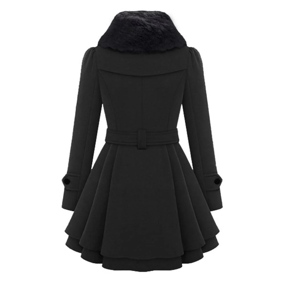 Gothic Black Coat - Image 3