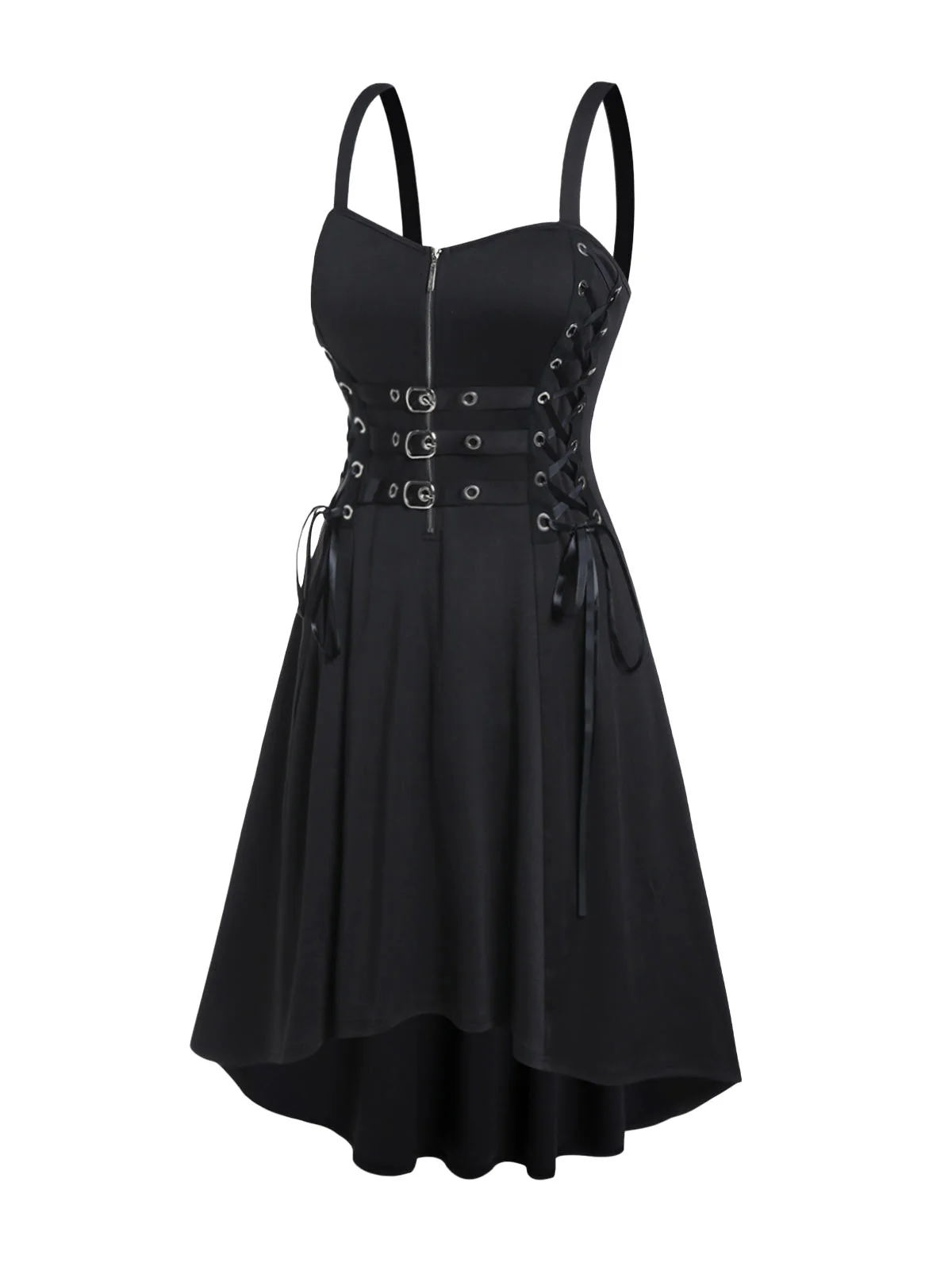 Gothic Buckle Dress - Image 3