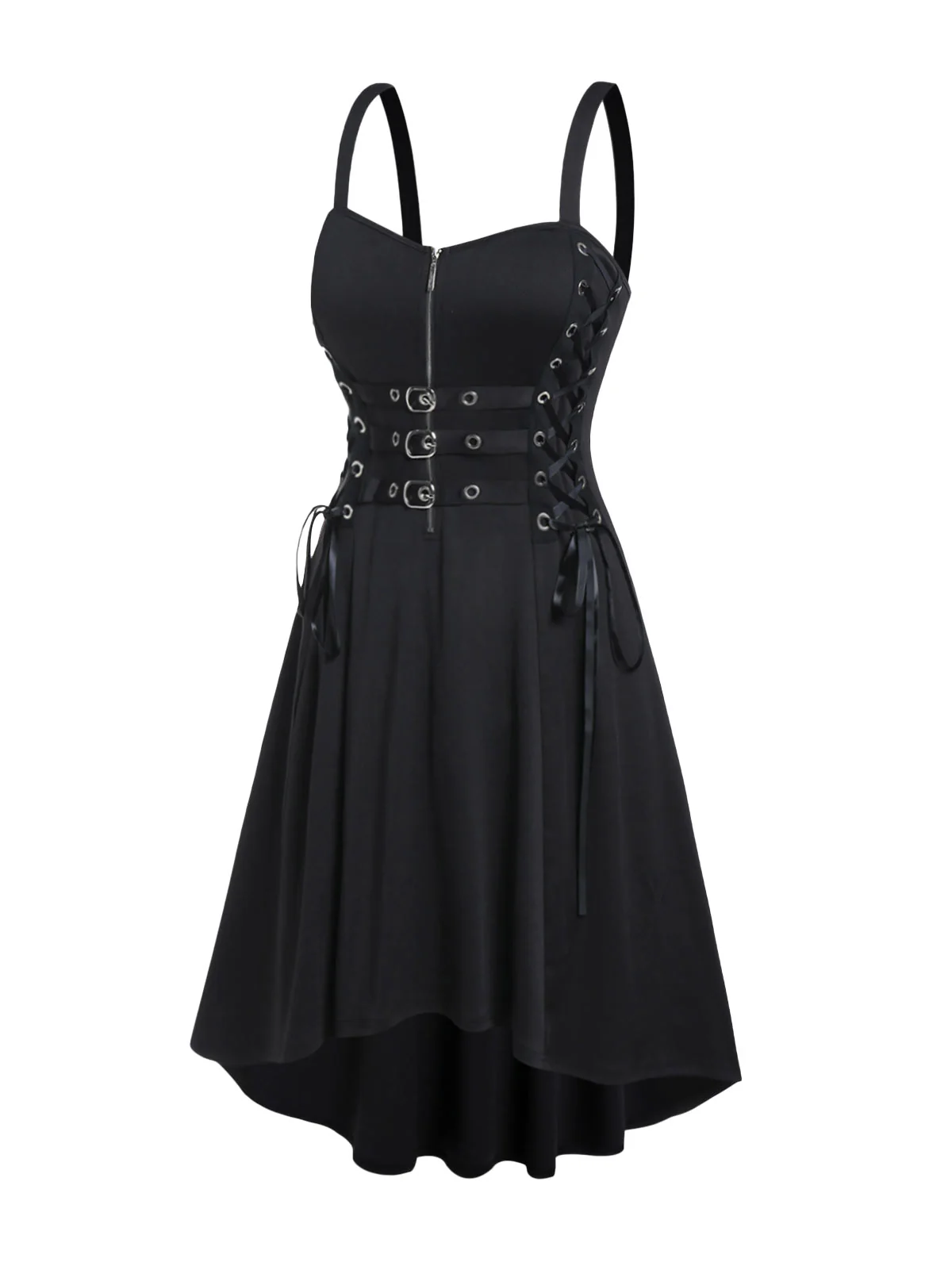 Gothic Buckle Dress - Image 3