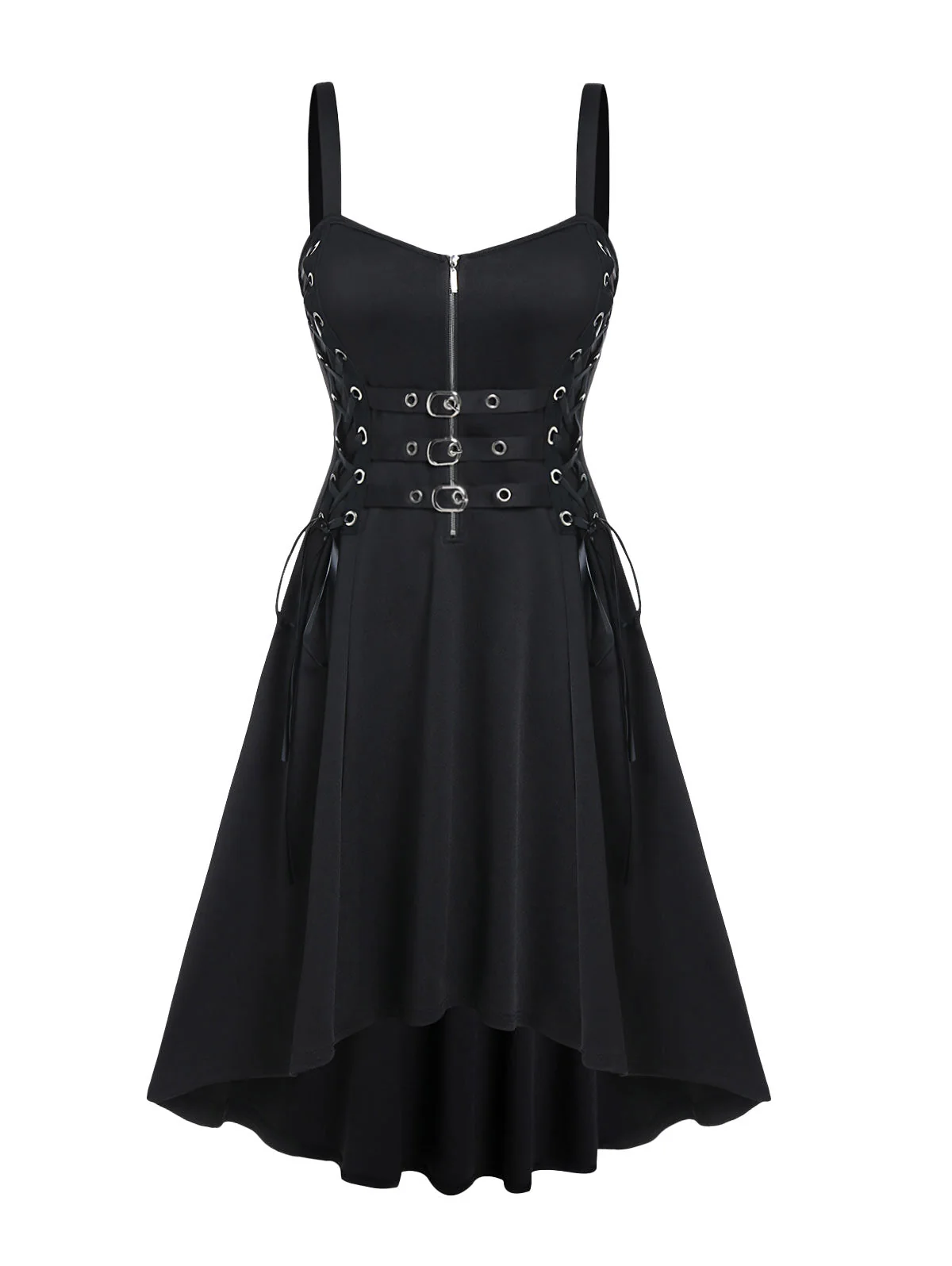 Gothic Buckle Dress - Image 2