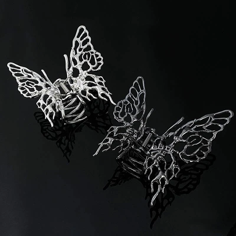 Gothic Butterfly Hair Clip - Image 3