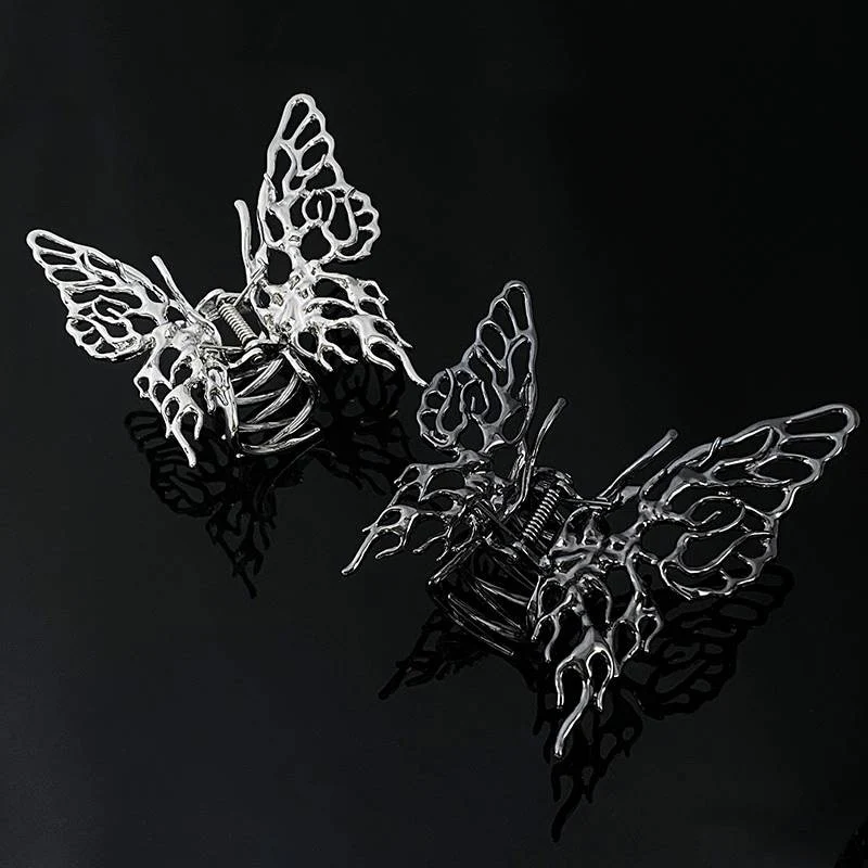 Gothic Butterfly Hair Clip - Image 3