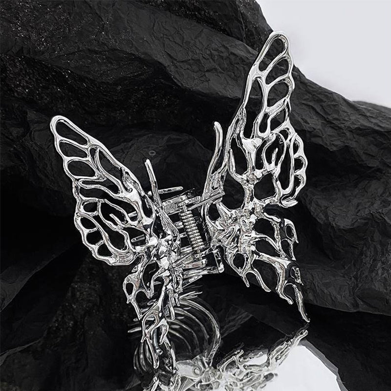 Gothic Butterfly Hair Clip - Image 2