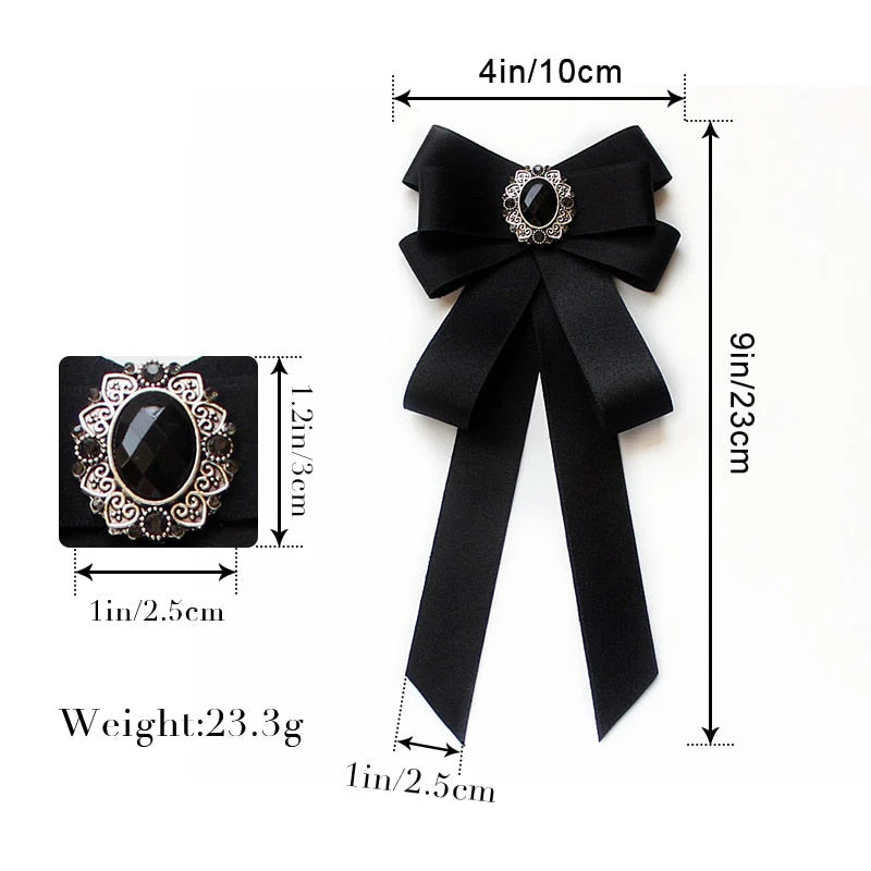 Gothic Butterfly Knot Bow Tie - Image 8