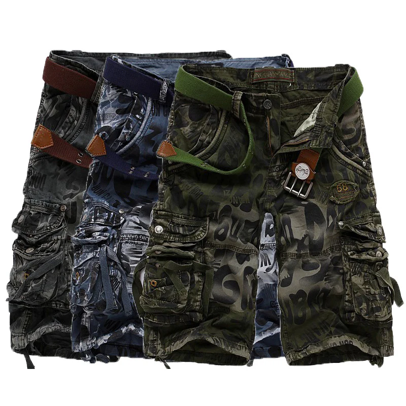 Gothic Camo Shorts - Image 4
