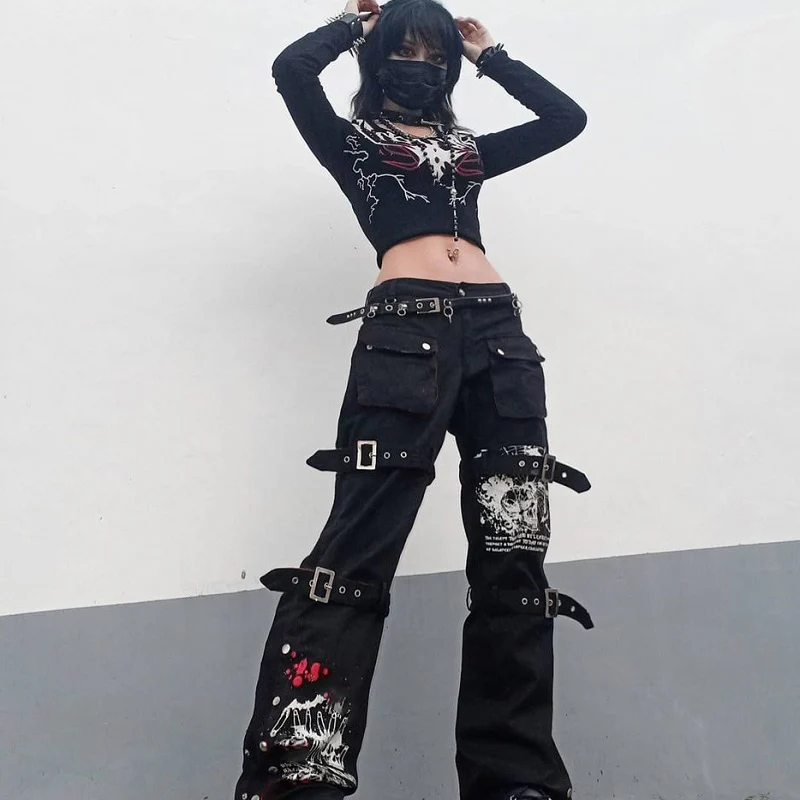 Gothic Cargo Pants - Image 2