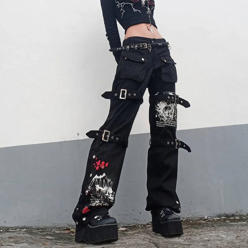 Gothic Cargo Pants - Image 3